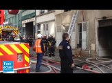 Incendie rue R.Poincaré à Troyes