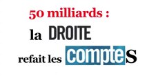 50 milliards : la droite fait les comptes