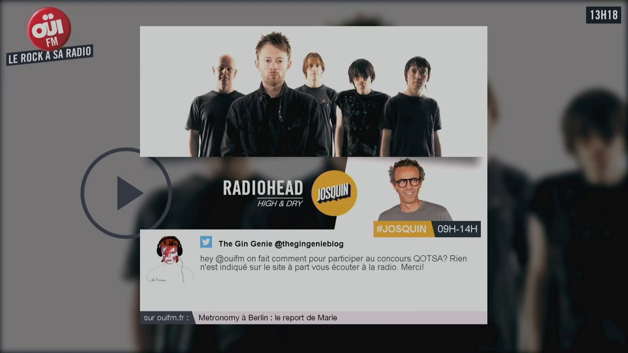 OUI FM TELE Live
