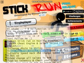 Stick run tikki Hat Hack Without Ban