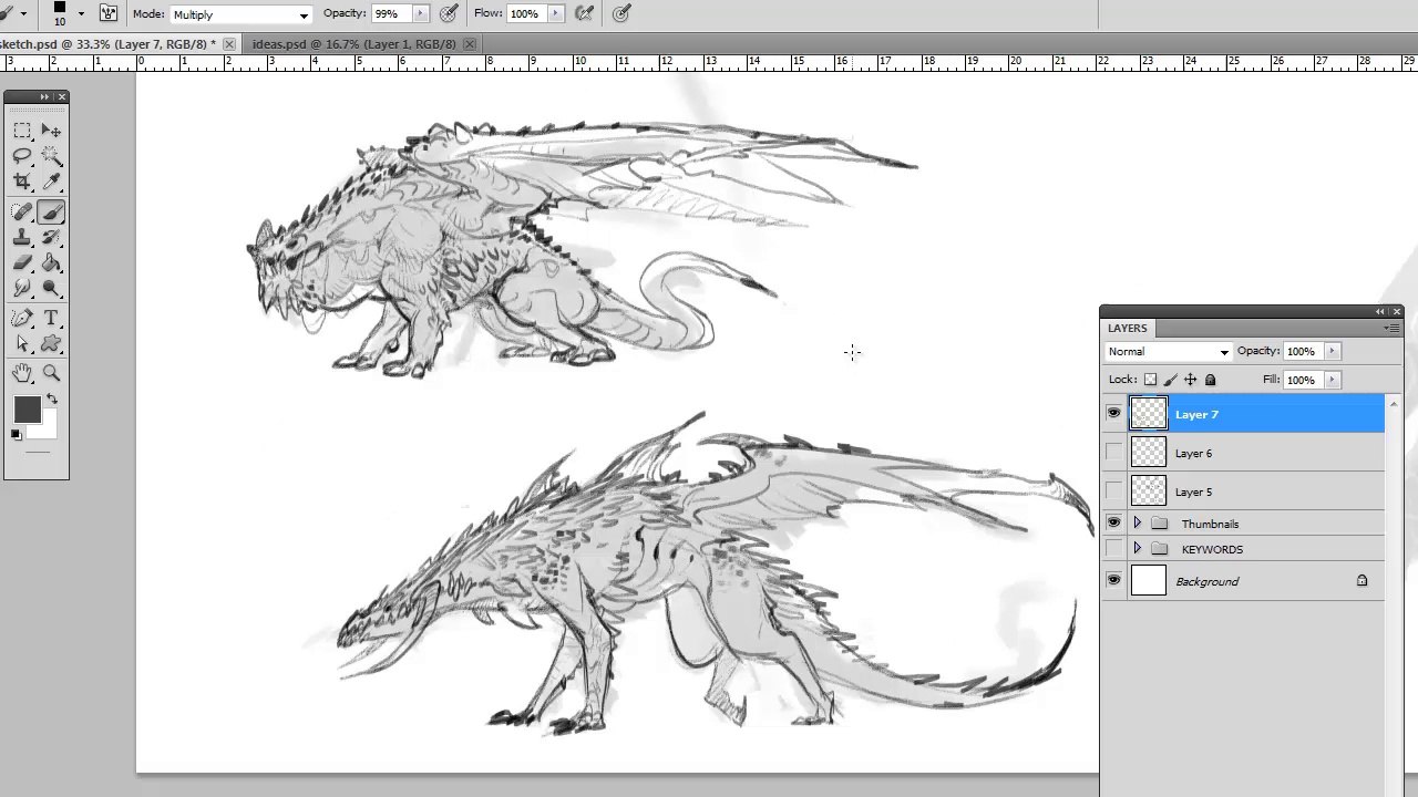 Create and Design a monster part 7
