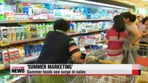 Retailers busy with 'summer marketing' due to hotter temperatures