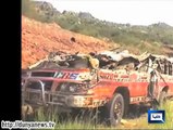 Dunya News-People die in road accidents while management sleeps