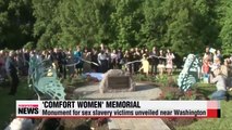 Memorial to wartime sex slaves unveiled in Virginia