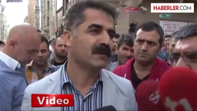 Hüseyin Aygün Taksim'de Ateş Püskürdü