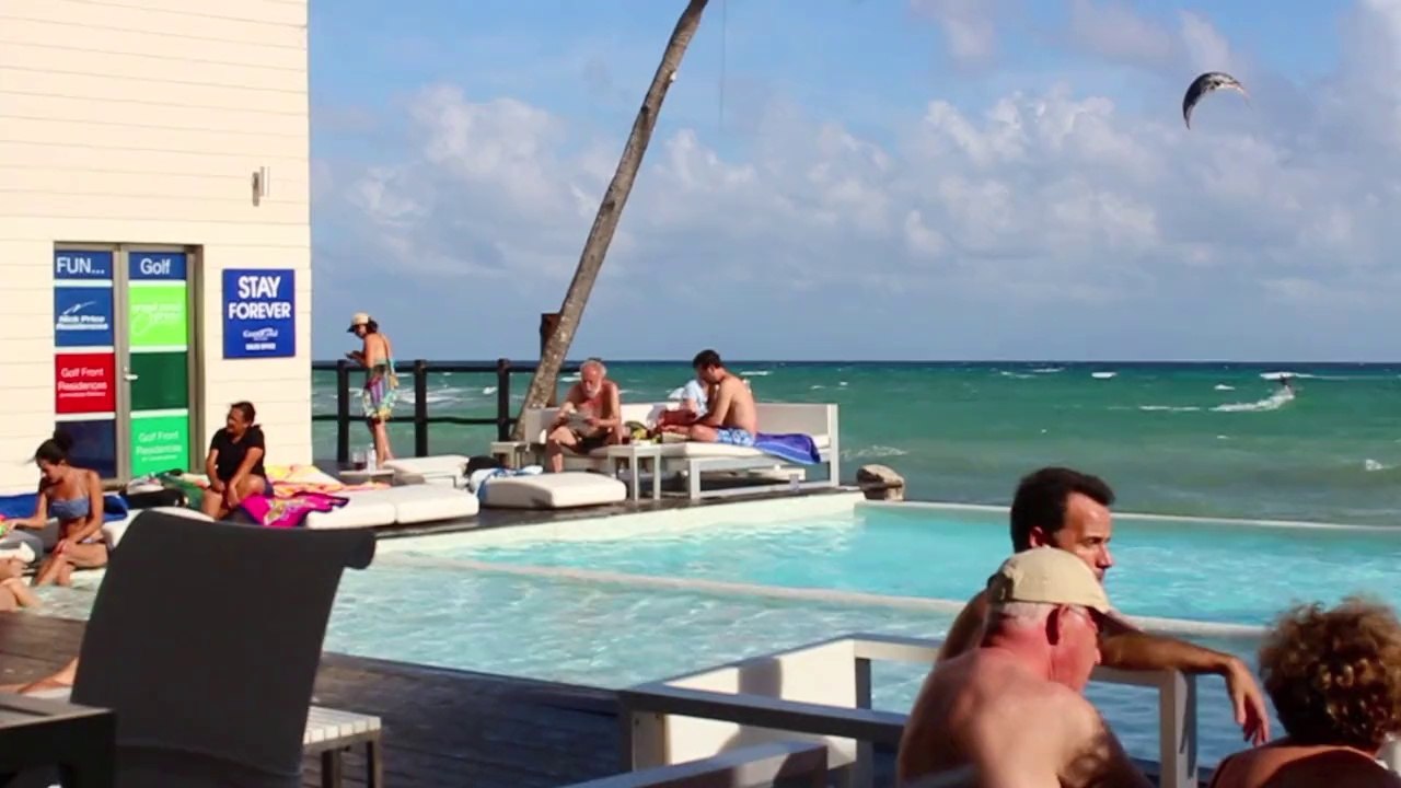 Kitesurfing in Playa del Carmen Grand Coral 2014