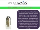 VaporDNA : Vaporizer, Nimbus and Kanger Clearomizer