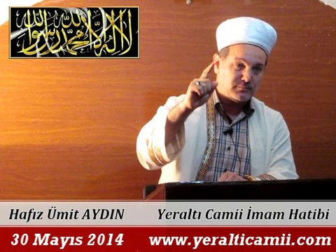 Cuma Vaaz'ı Yeraltı Camii İmam Hatibi / Hafız Ümit AYDIN