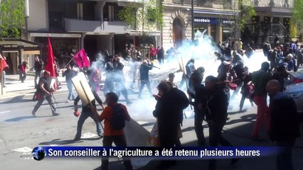 Rodez: visite mouvementée de François Hollande