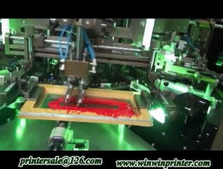 Auto 3 Color Jar Screen Printer