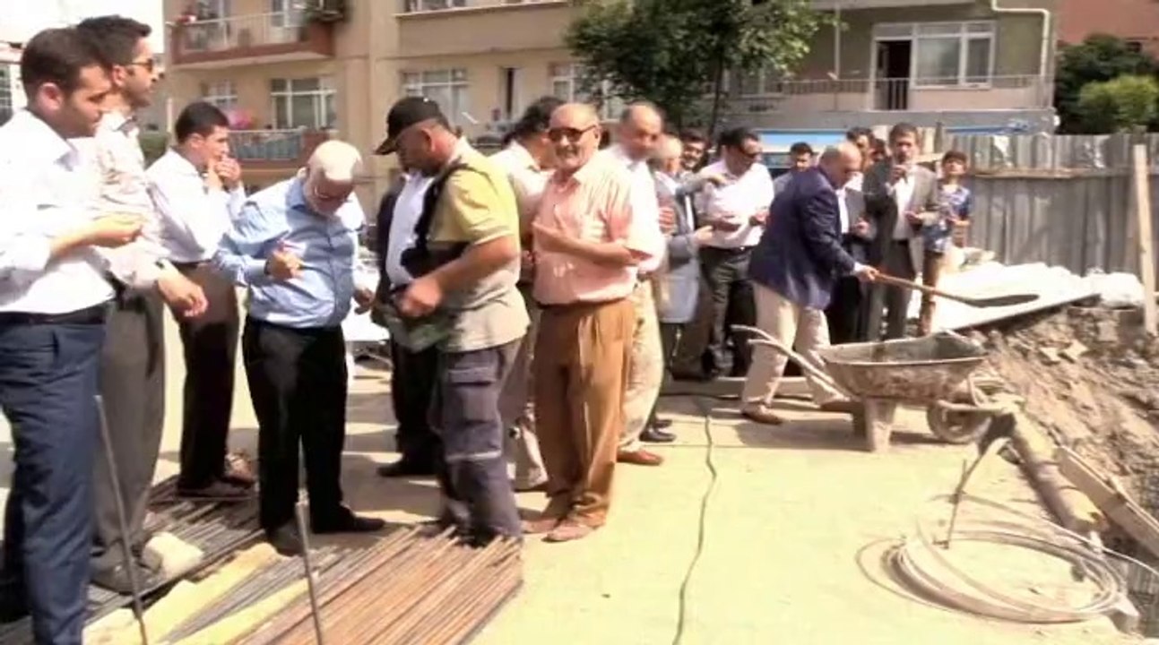 İKEV ESENLER ANADOLU GENÇLİK YURDUNUN TEMELİ DUALARLA ATILDI.