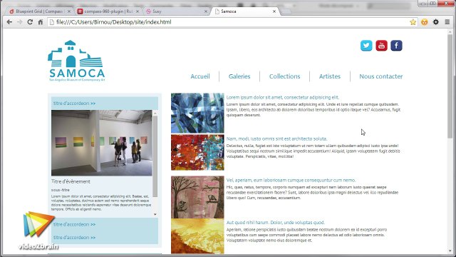 Le CSS Responsive avec Emmet, Sass et Compass : trailer | video2brain.com