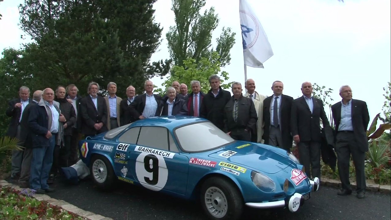 Une Alpine exposée comme un joyau