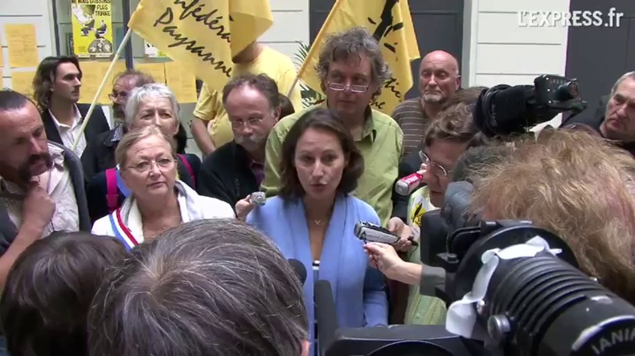 Royal au secours des producteurs de lait