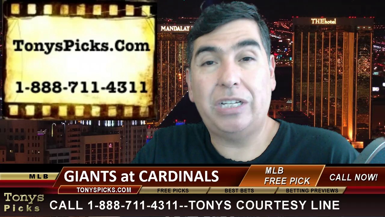 MLB Pick St Louis Cardinals vs. San Francisco Giants Odds Prediction Preview 5-30-2014
