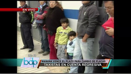 En tiempo límite: Taxistas reclaman por retraso en trámites del Setame
