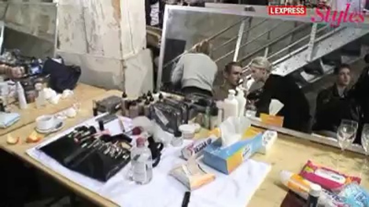 Dans les coulisses du défilé Dunhill