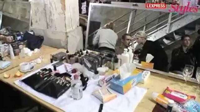 Dans les coulisses du défilé Dunhill