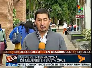 Bolivia: Cumbre de mujeres propone combatir la violencia de género