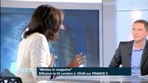 Pulvar /  Montebourg: extraits de Medias le mag