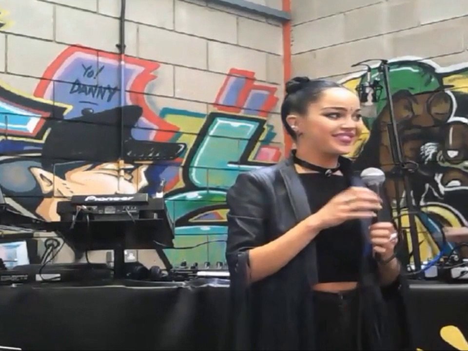 Performing an exclusive of my newest song - Most Beautiful Mind