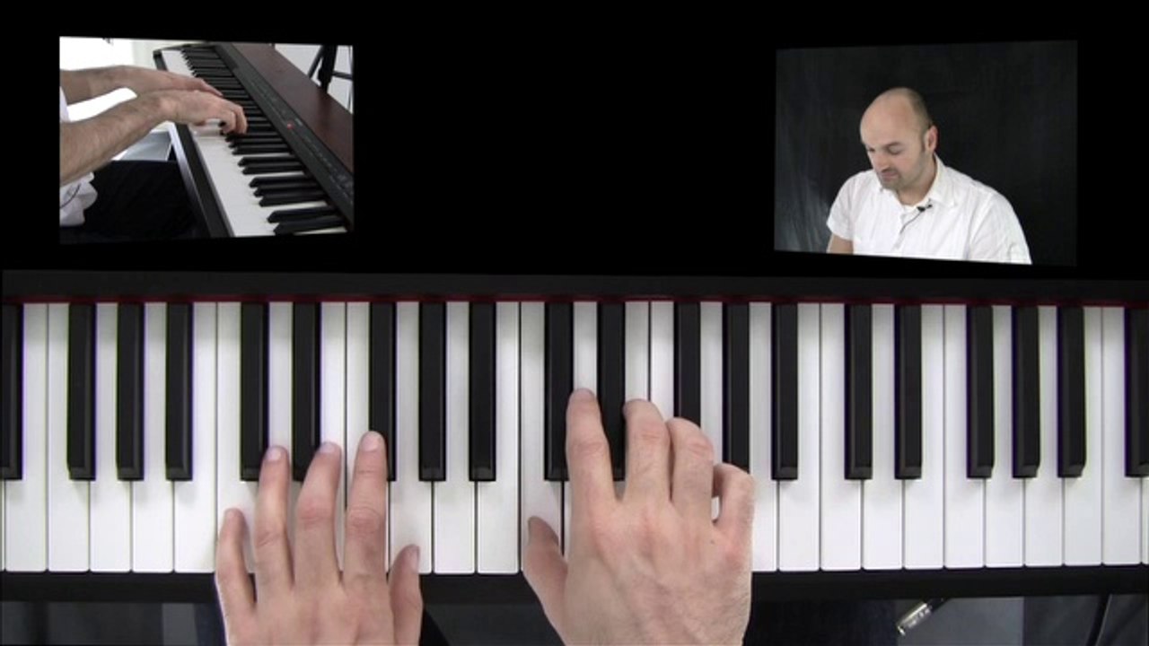 Klavier lernen - einfaches Stück für Anfänger -  improviseren lernen am Klavier - spiele Klavier