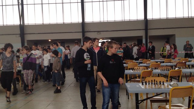 Finale championnat des collèges du jeu d'échecs