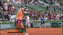 Maria Sharapova vs Paula Ormaechea Roland Garos 2014