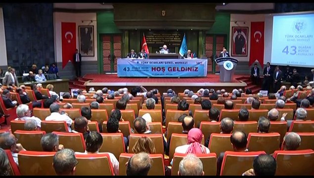Prof. Dr. Mehmet Öz - Türk Ocakları 43. Büyük Kurultayı Açış Konuşması