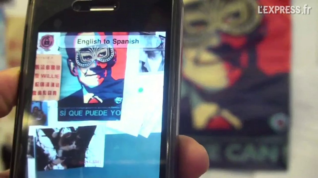 Test de l'application iPhone "WordLens"