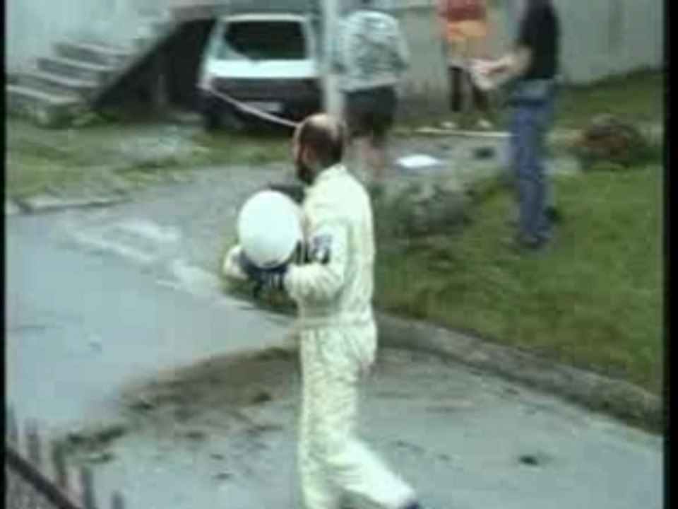 Peugeot 405 Mi16 Rallye Crash