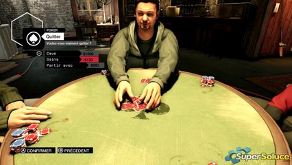Watch Dogs - Une partie de Poker