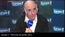 Jean-Pierre Elkabbach sur Europe 1 - 26 janvier 2011