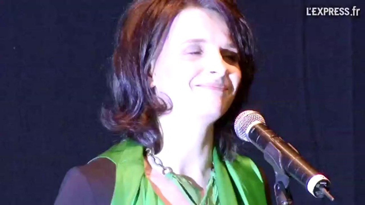 Juliette Binoche récite Solange Babeuf