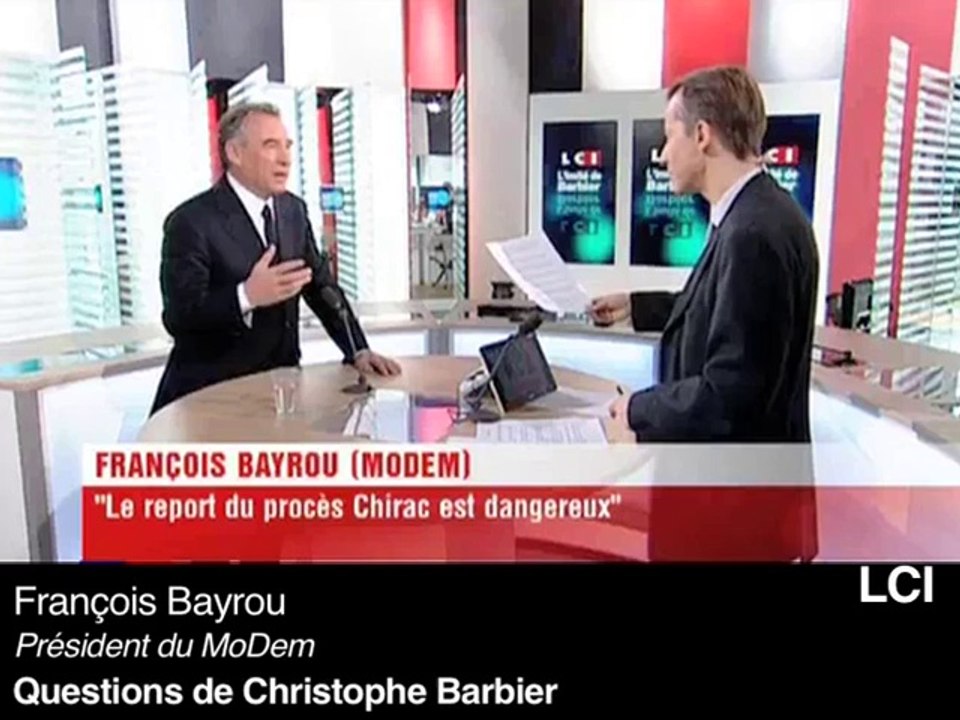 Le zapping des matinales du 9mars 2011 / Chirac