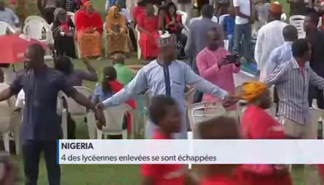 Nigeria: 4 des lycéennes enlevées se sont échappées