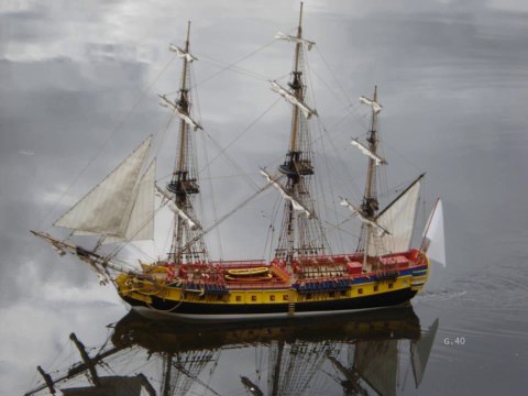 L'HERMIONE de TARTAS ( 40 ) en HD