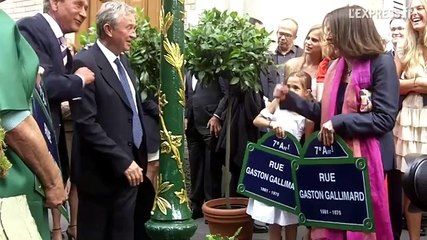Inauguration de la rue Gaston Gallimard - 15 juin 2011