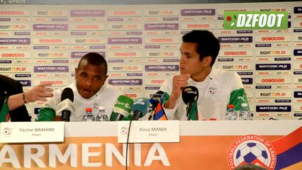 Reactions de Brahimi et Mandi à Genève le 30/05/2014