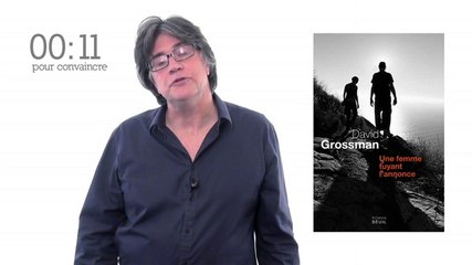 Une femme fuyant l'annonce / Une minute pour convaincre