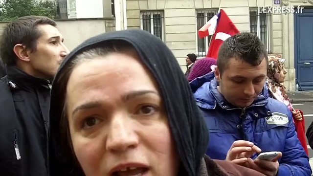 Loi sur le génocide arménien: manifestation à l'Assemblée nationale