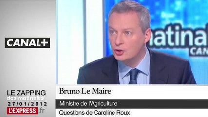 zapping des matinales du 27 janvier 2012