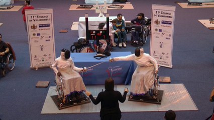 Tournoi de Villemomble 2014 - Finale Epée Junior - MOUPAPA (FRA) - LEFEBVRE (FRA)