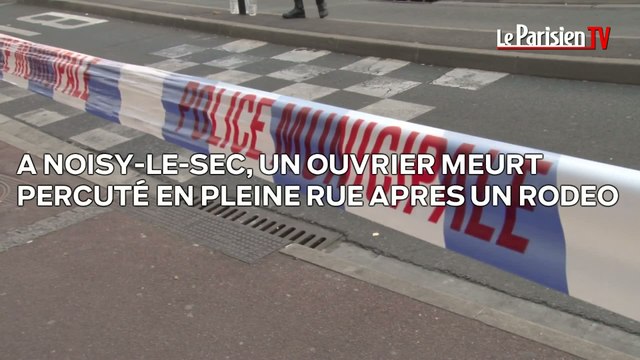 Course-poursuite à Noisy-le-Sec : un piéton tué sur le coup