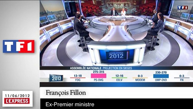 Zapping : La soirée des Législatives en images
