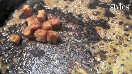 Le dessert à l'abricot d'Hugues Pouget : La dacquoise : 1/2