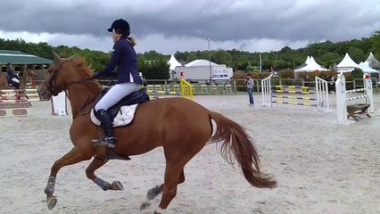 Telma du Loir / Mélissa Roullet pernay Gp 1m20 le 24 Mai 2014