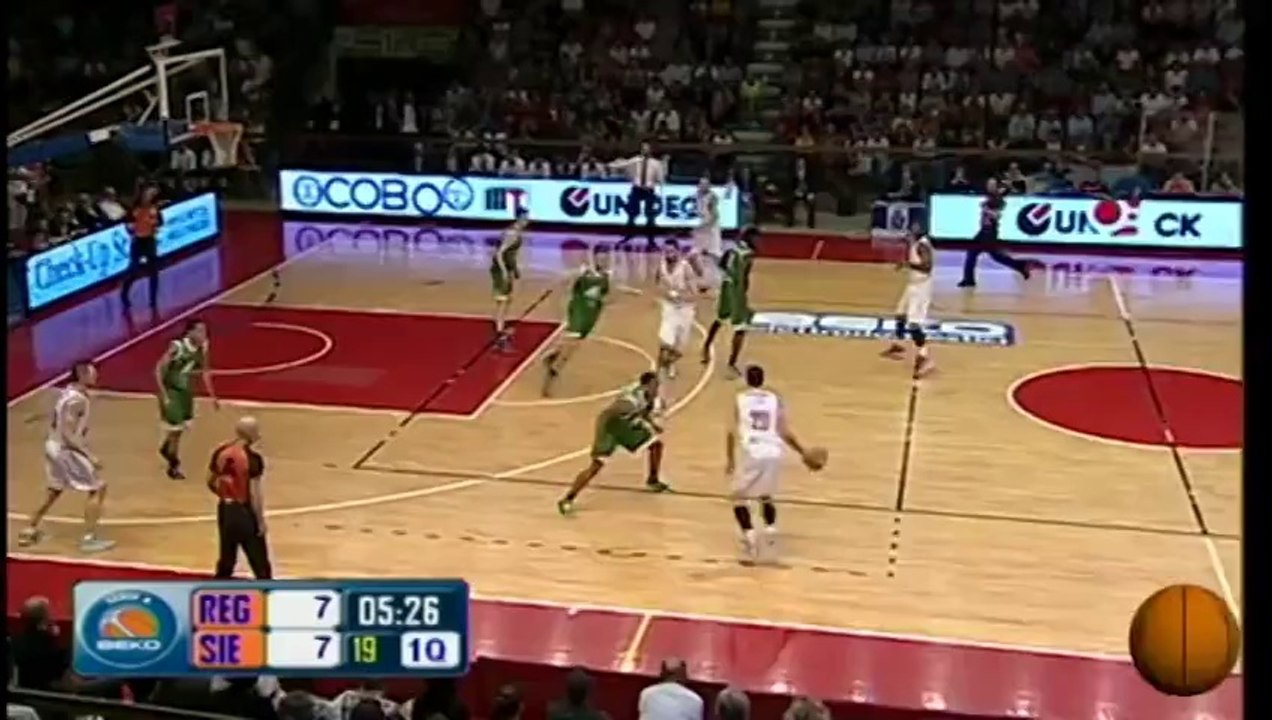 GrissinBon Reggio Emilia-Montepaschi Siena  la Top Five di Gara3