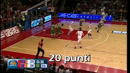 GrissinBon Reggio Emilia-Montepaschi Siena  l'MVP di Gara3