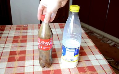 Coke mixed with Milk Experiment - Kola ve Süt Karıştırılırsa Ne Olur_
